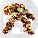 Action Figures Of Avengers Superheroes Iron Man Hulkbuster Steel Mecha Building Blocks Gift Toys For Kid