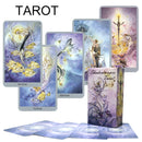 Tarot Cards Set Shadows with 78 Tarot Cards Deck Mystical Divination Oracle Cards as Board Game for Party