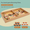 Large Size Table Battle Board Game Fast Sling Puck Game Paced Wooden Table Hockey Winner Games Interactive Chess Toys For Family