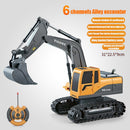 Remote Control Toy Excavator Large Engineering Toy For Kids Simulation And Gift