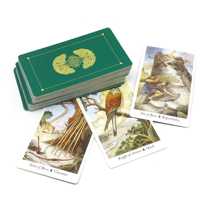 New Wildwood TAROT Cards for Beginners With Guid Oracle Guidance Divination Fate Oracle Party Deck Board Game PDF Instructions