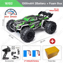 ZWN 1:16 70KM/H Or 50KM/H 4WD RC Car With LED Remote Control Cars High Speed Drift Monster Truck for Kids vs Wltoys 144001 Toys