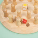 Wooden Memory Match For Kids Puzzle Board Game As Educational Toy Boosts Cognitive Ability And Learning Among Children