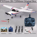RC 2.4G Airplane With Fixed Wing And Gyroscope Can Be Used As Outdoor Toys, Drone, Or A CESSNA 182 Plane Gift