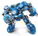Action Figures Of Avengers Superheroes Iron Man Hulkbuster Steel Mecha Building Blocks Gift Toys For Kid