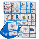 72 Groups/set English Learning Card Question Games Puzzles for Kids Children Toys Games Juegos Educativos Early Educational Toy