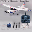 RC 2.4G Airplane With Fixed Wing And Gyroscope Can Be Used As Outdoor Toys, Drone, Or A CESSNA 182 Plane Gift