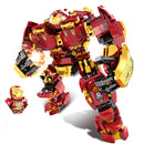 Action Figures Of Avengers Superheroes Iron Man Hulkbuster Steel Mecha Building Blocks Gift Toys For Kid