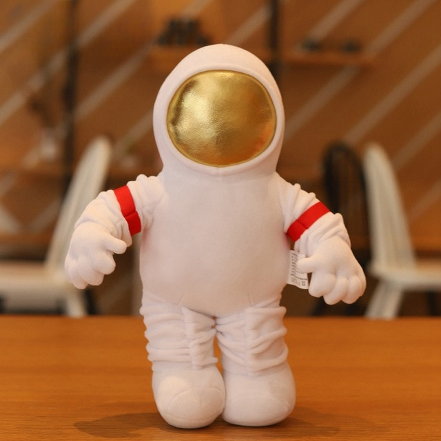 Space Series Of Spaceman And Rocket Spacecraft Plush Toys As Sofa Pillow Birthday Gifts For Kids