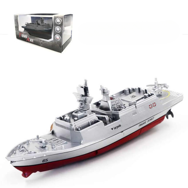 Remote Control Speed Military Warship 2.4GHZ Boat Serves As Valuable Aircraft Gift Toys For Boys
