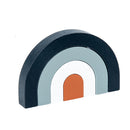 Arched Wooden Rainbow Stacked Building Blocks For Kids Toys And Gifts