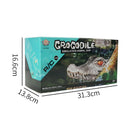 Remote Control 2.4G Hz Electric Boat Toy In The Shape Of A Crocodile Head For Simulation For Children