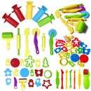 2021 DIY Slimes Play Dough Tools Accessories Plasticine Modeling Soft Clay Kits Sets Cutters Moulds Educational toy for children