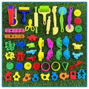 2021 DIY Slimes Play Dough Tools Accessories Plasticine Modeling Soft Clay Kits Sets Cutters Moulds Educational toy for children