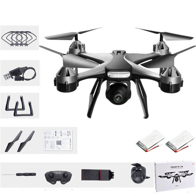 Remote Control Quadcopter With  WIFI And Professional 4K Dual Camera For Aerial Photography JC801 UAV Drone A Helicopter