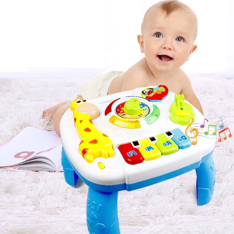Infants Learning Musical Instrument Table With Piano For Baby Are Good Educational Toys