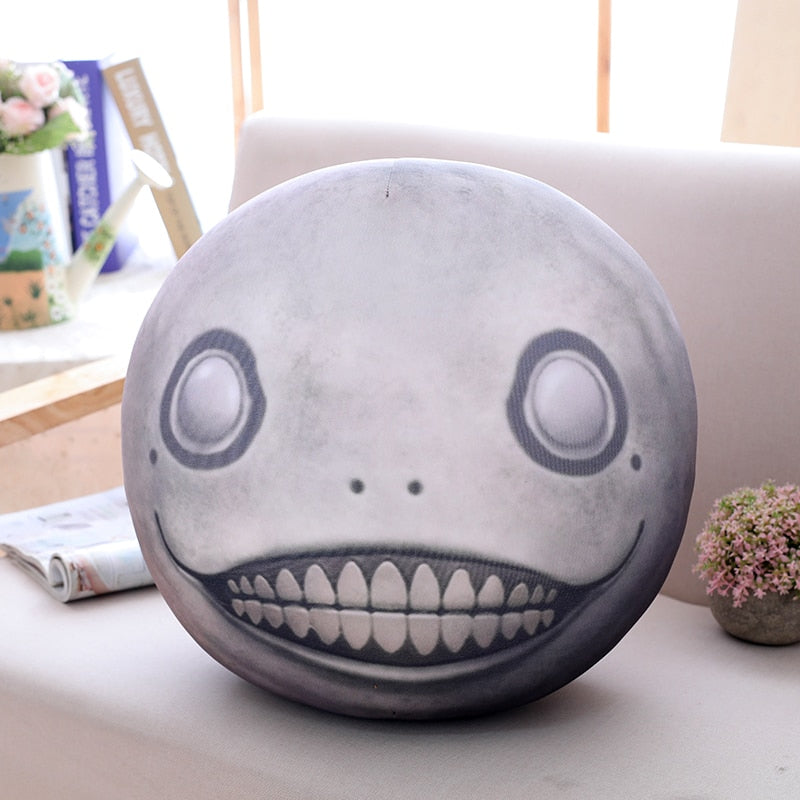 Full Head Nier Funny Plush Pillow Toy 40cm A Great Creative And Simulation Gift Kid