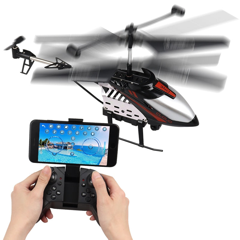 Mini 2.4G Radio Remote Control Helicopter With Camera For Aerial Photography And Remote Toys