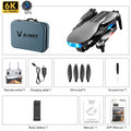 5G RC Quadcopter With Professional Shooting Drone LU3 MAX In 8K HD Dual Camera, GPS, 50X Zoom And Brushless Motor