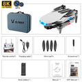 5G RC Quadcopter With Professional Shooting Drone LU3 MAX In 8K HD Dual Camera, GPS, 50X Zoom And Brushless Motor