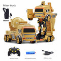 Remote Control Car Toy Robot excavator car Rc Cars Big Gesture Sensing Electric Transformation Robot Sport Excavator Drift Model